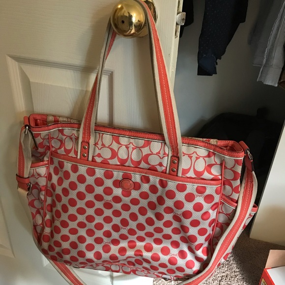 Coach diaper bag - Picture 1 of 4